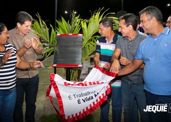 Prefeitura de Jequié inaugura Praça Idelípio Barros Gomes, a primeira do distrito de Monte Branco