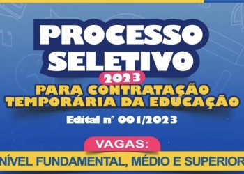 Prefeitura de Ubaíra lança edital de Processo Seletivo para Educação