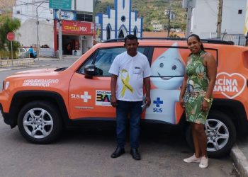 Programa Vacina Bahia juntamente com o Carro Itinerante chega para ampliar a estratégia de vacinação no município