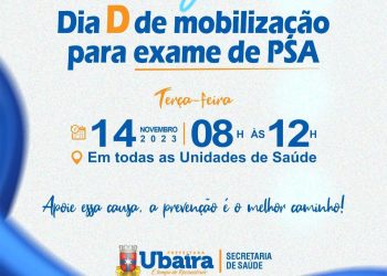 Prefeitura de Ubaíra Ubaíra adere a campanha Novembro Azul com o objetivo de alertar a população