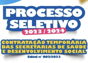 Prefeitura de Ubaíra lança edital de Processo Seletivo das secretarias de Saúde e Desenvolvimento Social